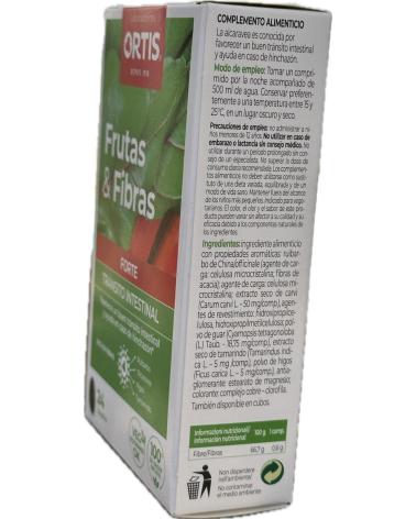 LABORATORIO ORTIS FRUTAS Y FIBRAS FORTE 24 COMPRIMIDOS
