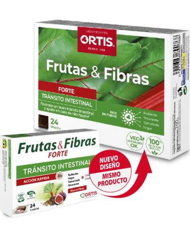 LABORATORIO ORTIS FRUTAS Y FIBRAS FORTE 24 COMPRIMIDOS
