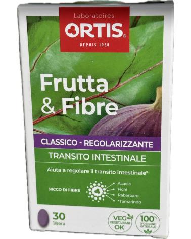 LABORATORIO ORTIS FRUTAS Y FIBRAS CLÁSICO 30 COMPRIMIDOS