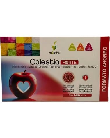 NOVADIET COLESTIA FORTE COMPLÉMENT NATUREL POUR LE CONTRÔLE DU CHOLESTÉROL