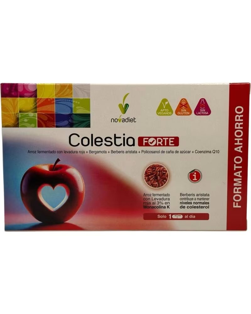 NOVADIET COLESTIA FORTE COMPLÉMENT NATUREL POUR LE CONTRÔLE DU CHOLESTÉROL