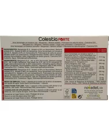 NOVADIET COLESTIA FORTE COMPLÉMENT NATUREL POUR LE CONTRÔLE DU CHOLESTÉROL