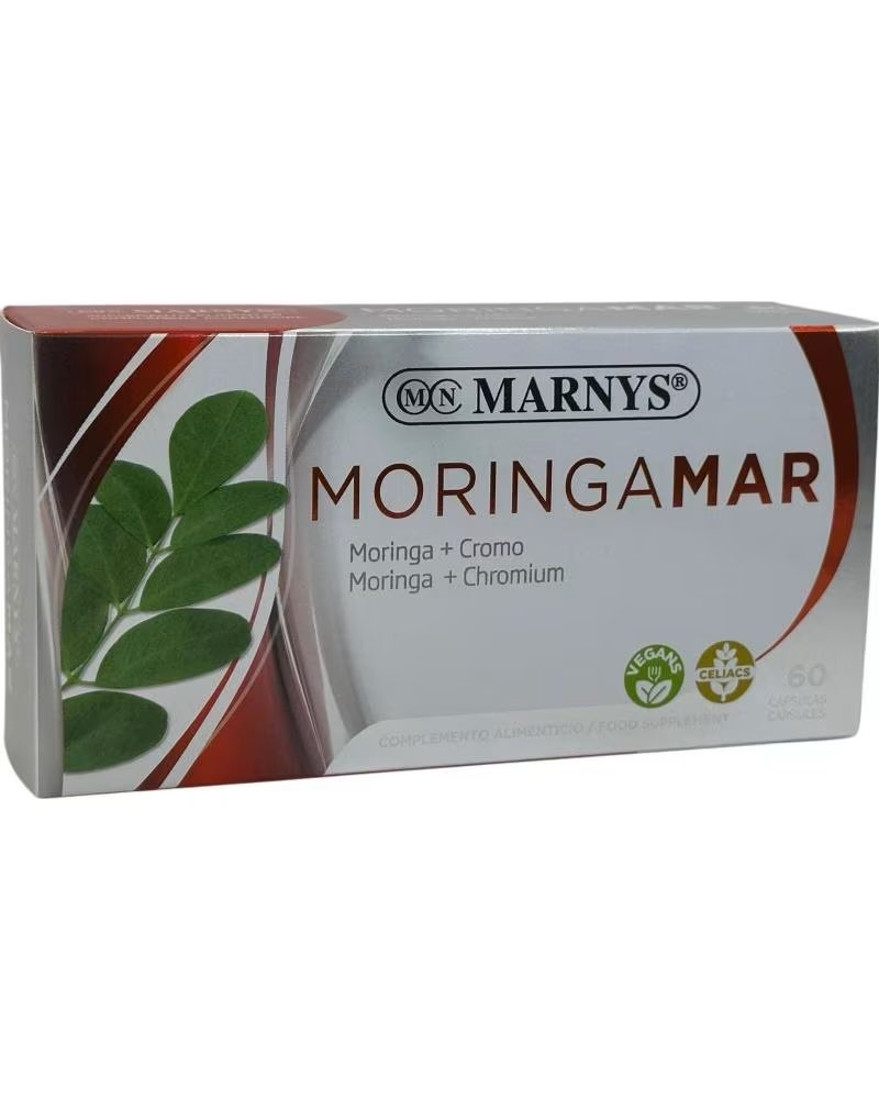MARNYS MORINGAMAR MORINGA COM CRÓMIO 60 CÁPSULAS