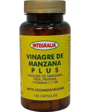 INTEGRALIA APPLE CIDER VINEGAR PLUS 100 CAPSULES