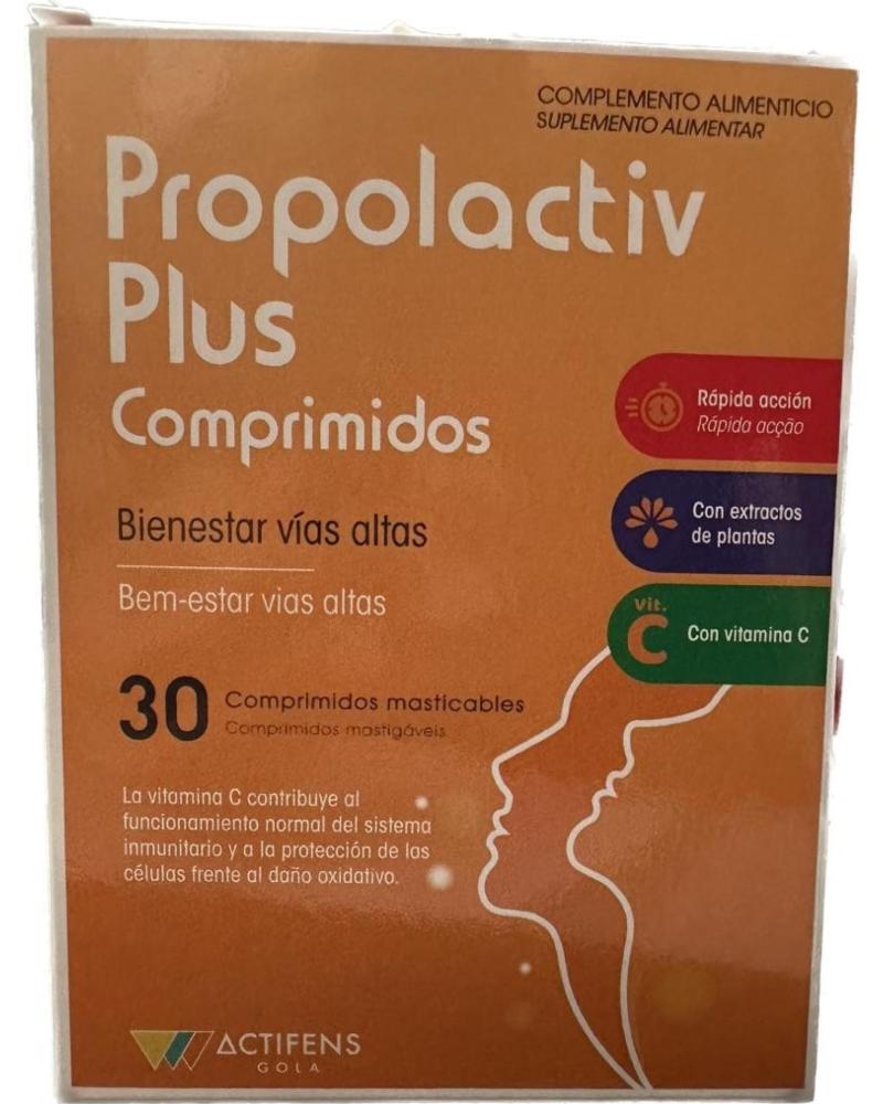 HERBORA PROPOLACTIV PLUS 30 COMPRIMIDOS CON PRÓPOLIS Y VITAMINA C