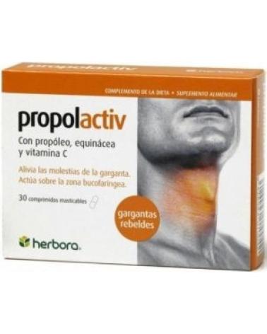 HERBORA PROPOLACTIV PLUS 30 COMPRIMIDOS CON PRÓPOLIS Y VITAMINA C