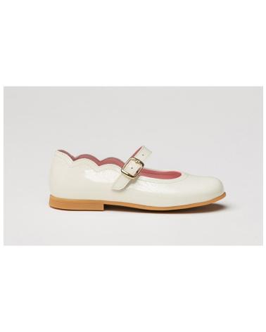 Ballerines pour Fille ANGELITOS FRANCESITA PIEL 1100 BEIGE