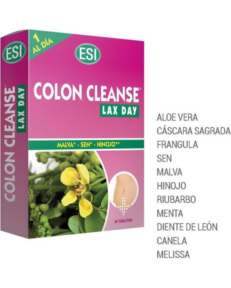 ESI COLON CLEANSE LAX DAY 30 TABLETAS