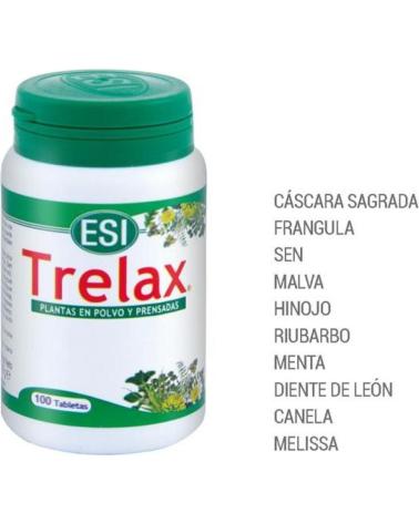 ESI TRELAX, SUPLEMENTO NATURAL PARA EL TRÁNSITO INTESTINAL, 100 COMPRIMIDOS