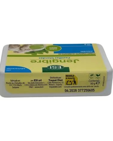 ESI PASTILLES TENDRES AU GINGEMBRE SAVEUR MENTHE 50G