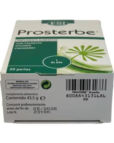 ESI PROSTERBE REFUERZO PROSTÁTICO 30 PERLAS