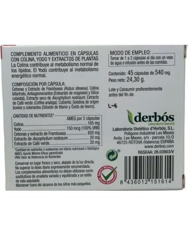 ECO-SALIM NORMOSBELT CETONPLUS 45 CÁPSULAS
