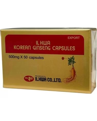 TONGIL GINSENG IL HWA 500MG 50 CÁPSULAS