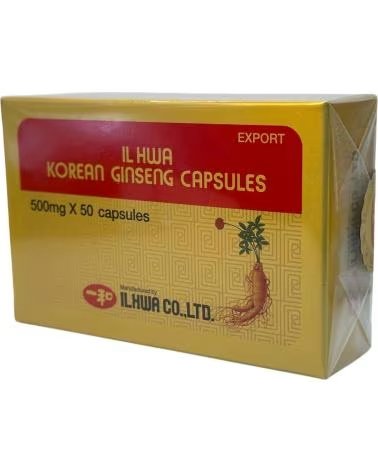 TONGIL GINSENG IL HWA 500MG 50 CÁPSULAS