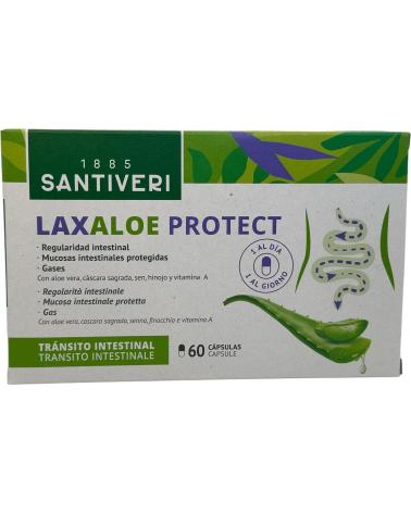 SANTIVERI LAXALOE PROTECT, 60 CÁPSULAS
