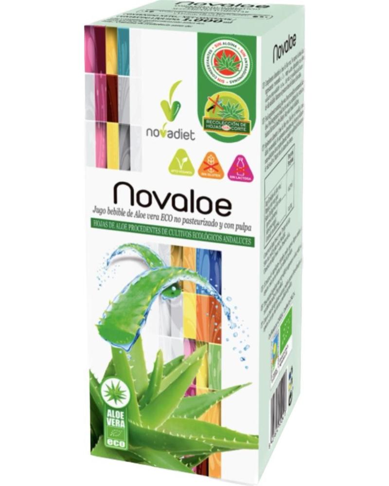 NOVADIET NOVALOE ZUMO DE ALOE VERA PURO 1 LITRO