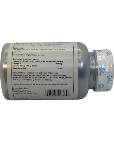 SOLARAY ROTER REISHEFE MIT COENZYM Q10 UND OMEGA 3 - 60 ACTIVGELS