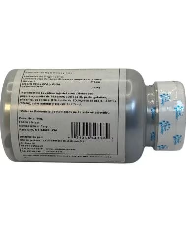 SOLARAY ROTER REISHEFE MIT COENZYM Q10 UND OMEGA 3 - 60 ACTIVGELS