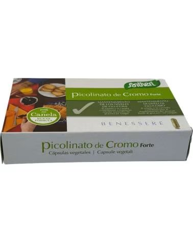 SANTIVERI PICOLINATO DE CROMO FORTE COM CANELA, 40 CÁPSULAS