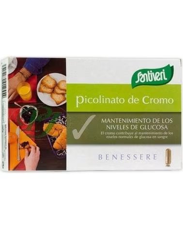 SANTIVERI PICOLINATO DE CROMO 200MCG - 40 CÁPSULAS