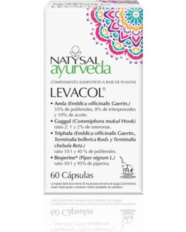 NATYSAL LEVACOL AYURVEDA 60 CÁPSULAS