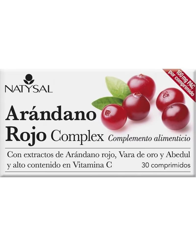 NATYSAL ARÁNDANO ROJO COMPLEX 30 CÁPSULAS