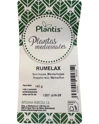 ARTESANIA AGRCOLA RUMELAX LAXANTE MASTICABLE 140G PLANTIS