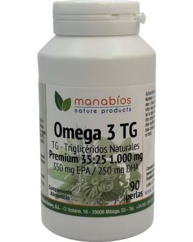 MANABIOS OMEGA 3 TG PREMIUM 1000MG - 90 PERLES
