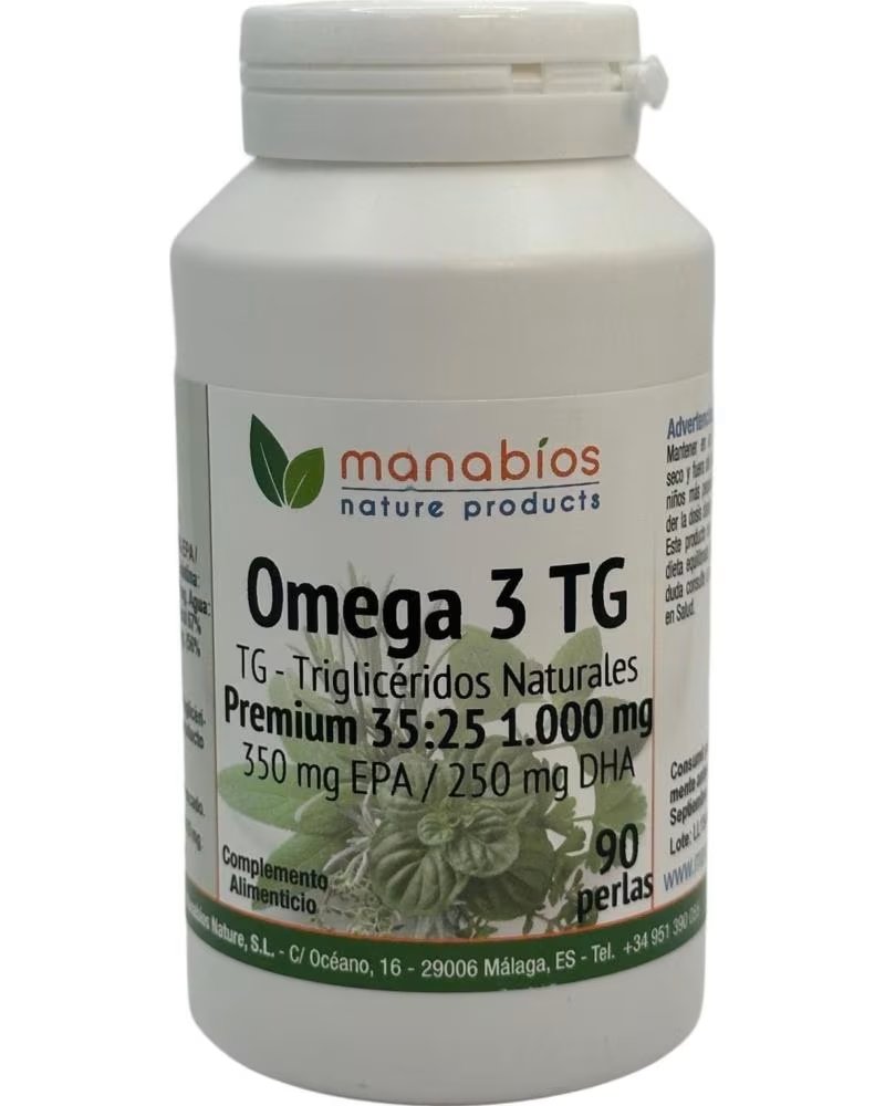 MANABIOS OMEGA 3 TG PREMIUM 1000MG - 90 PERLES