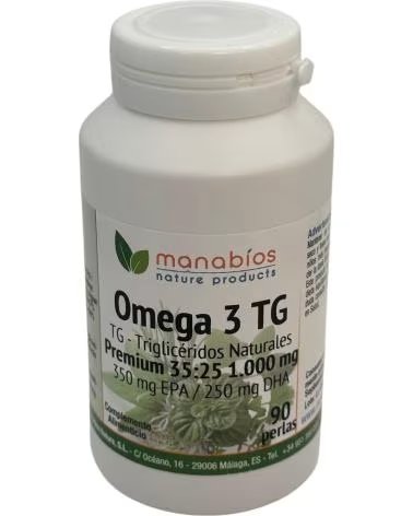 MANABIOS OMEGA 3 TG PREMIUM 1000MG - 90 PERLES