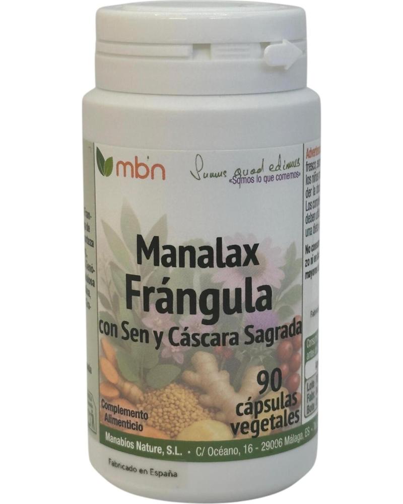MANABIOS MANALAX FRÁNGULA SEN Y CÁSCARA SAGRADA 90 CÁPSULAS