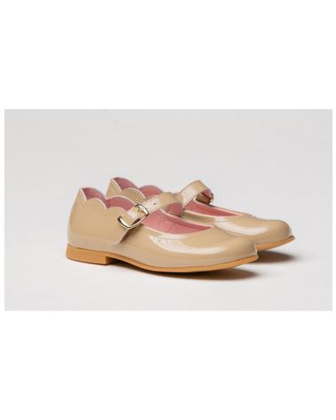 Ballerinas für Mädchen ANGELITOS FRANCESITA PIEL 1100 CAMEL