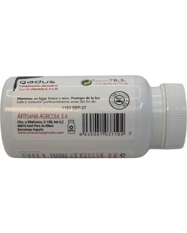ARTESANIA AGRCOLA AGRICOLA GADUS HUILE DE FOIE DE MORUE 110 GÉLULES