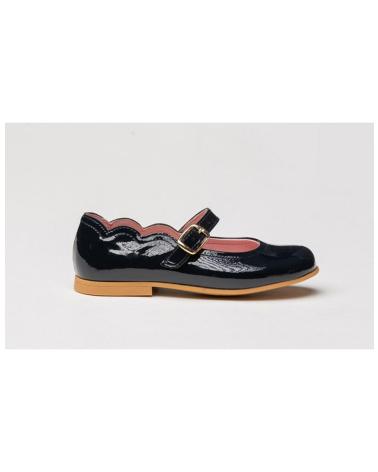 Ballerines pour Fille ANGELITOS FRANCESITA PIEL 1100 MARINO