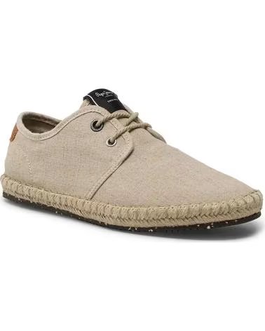 Schuhe-De-Hombre-PEPE-JEANS-PMS10316-TOURIST-CLASIC-CRUDO-NATURAL