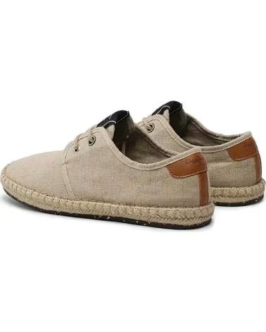 Schuhe-De-Hombre-PEPE-JEANS-PMS10316-TOURIST-CLASIC-CRUDO-NATURAL