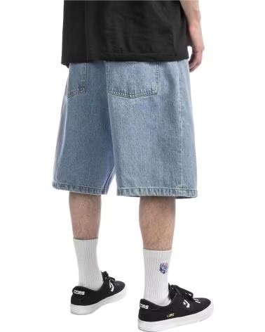 CARHARTT WIP BERMUDA I031921-0112 BLUE STONE BLEACHED HOMEM