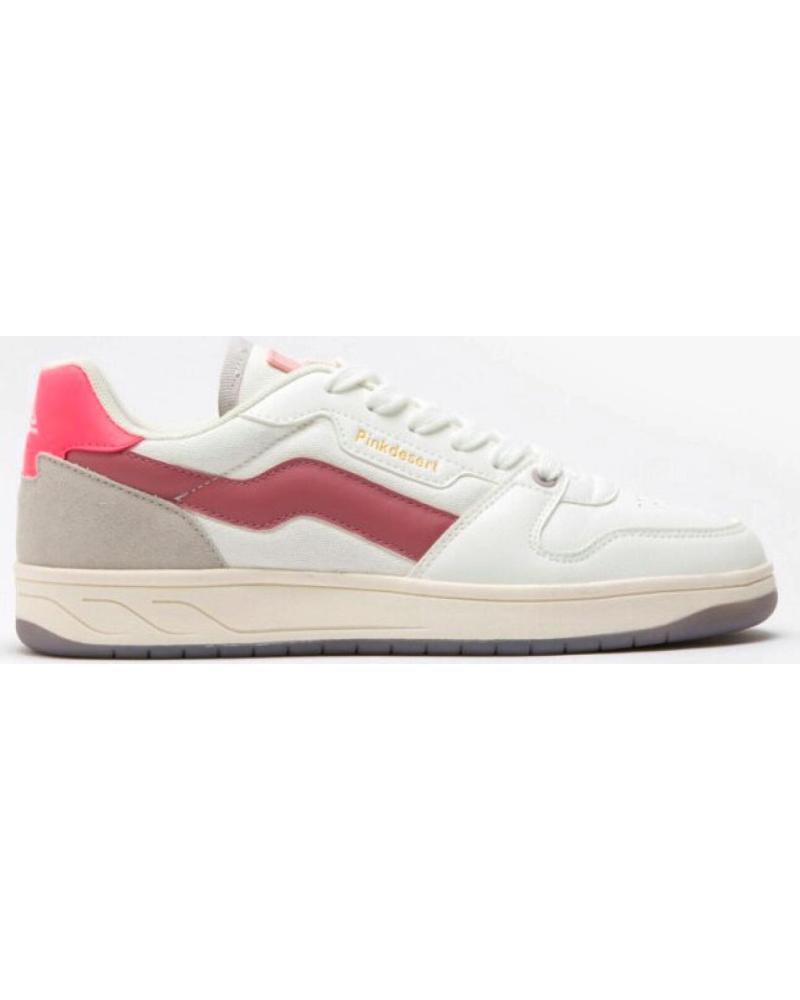 Zapatillas deporte de Mujer PINKDESERT ZAPATILLAS CORDONES BURDEOS-BORDEAUX