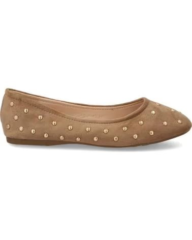 SPORT3PUNTO0 KK-1040-KAKI BALLERINAS MIT ZIERNIETEN VARIOS COLORES