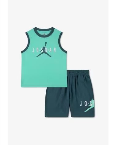 JORDAN CONJUNTO SIN MANGAS 2 PIEZAS 85F904 CELESTE