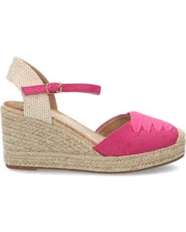SPORT3PUNTO0 ESPADRILLE-KEILSANDALE TF2921 FUCHSIA VARIOS COLORES