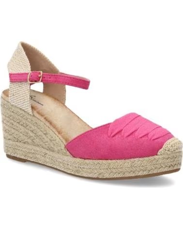SPORT3PUNTO0 ESPADRILLE-KEILSANDALE TF2921 FUCHSIA VARIOS COLORES