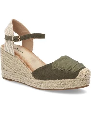 SPORT3PUNTO0 TF2921 KEIL-ESPADRILLES MIT SCHNALLENVERSCHLUSS VARIOS COLORES