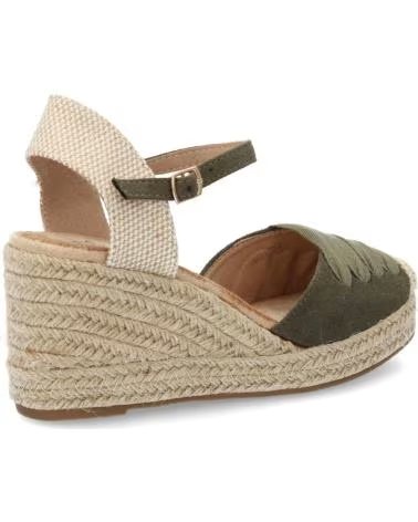 SPORT3PUNTO0 TF2921 KEIL-ESPADRILLES MIT SCHNALLENVERSCHLUSS VARIOS COLORES