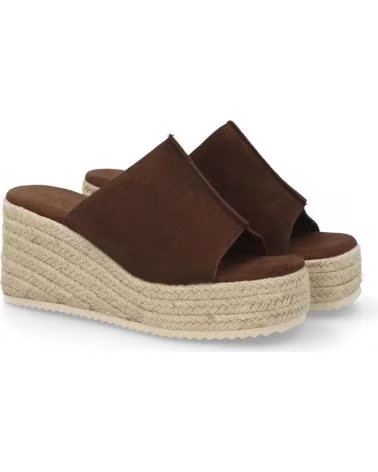 SPORT3PUNTO0 PLATEAUSANDALE MIT JUTE-KEILABSATZ TF2953 VARIOS COLORES