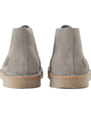 FRED PERRY HAWLEY SUEDE B9352 STIEFEL GRAU GREY