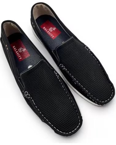 TIMBOS COMFORTABLE PERFORATED LOAFER FOR MEN NEGRO