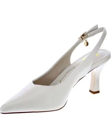 XTI ZAPATOS ZAPATOS MUJER ZAPATOS TACON MODELO 145369 COLOR BEIG BEIGE