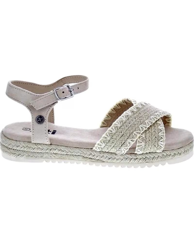 XTI ZAPATOS ZAPATOS NINA SANDALIAS MODELO 15119001 COLOR BEIGE