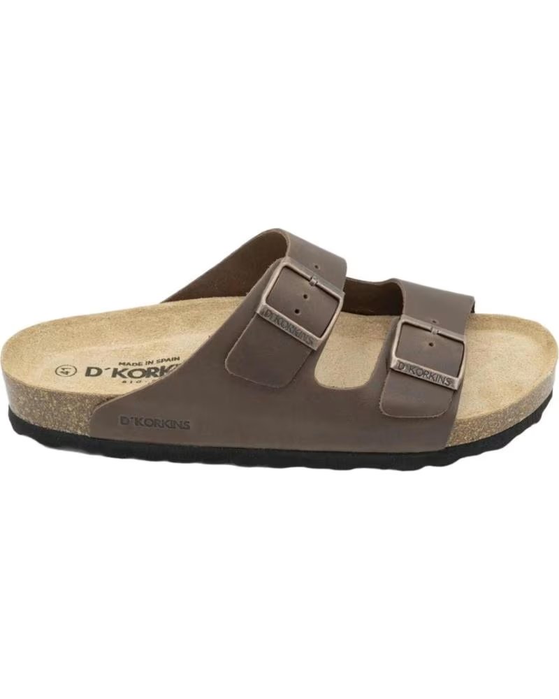 DKORKINS D´KORKINS PARIS MEN´S ANATOMICAL BIO SANDALS LEATHER CUERO